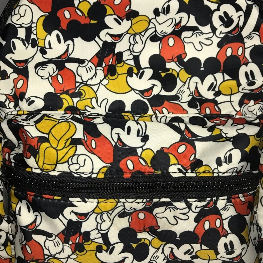 Disney Bioworld Mickey Mouse Mini Backpack Polyester (nylon feel) EUC